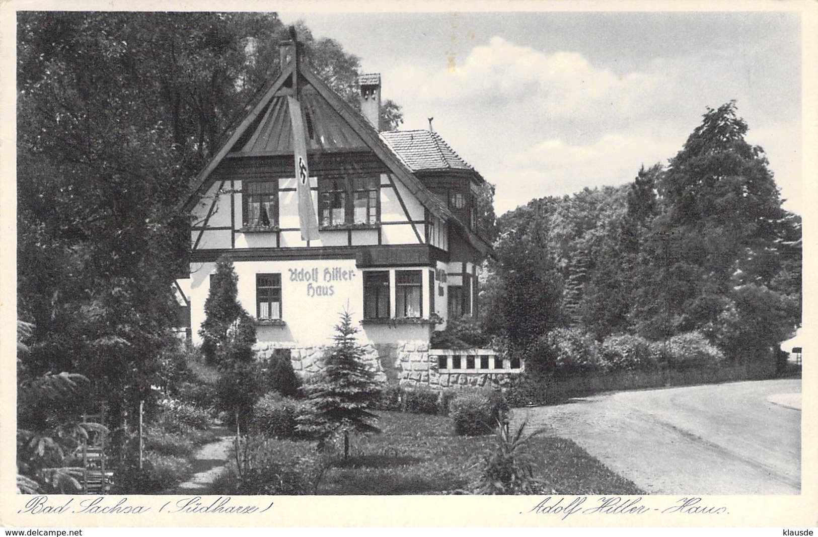Bad Sachsa - Adolf Hitler-Haus Kreisleitung Der NSDAP 1935 - Bad Sachsa