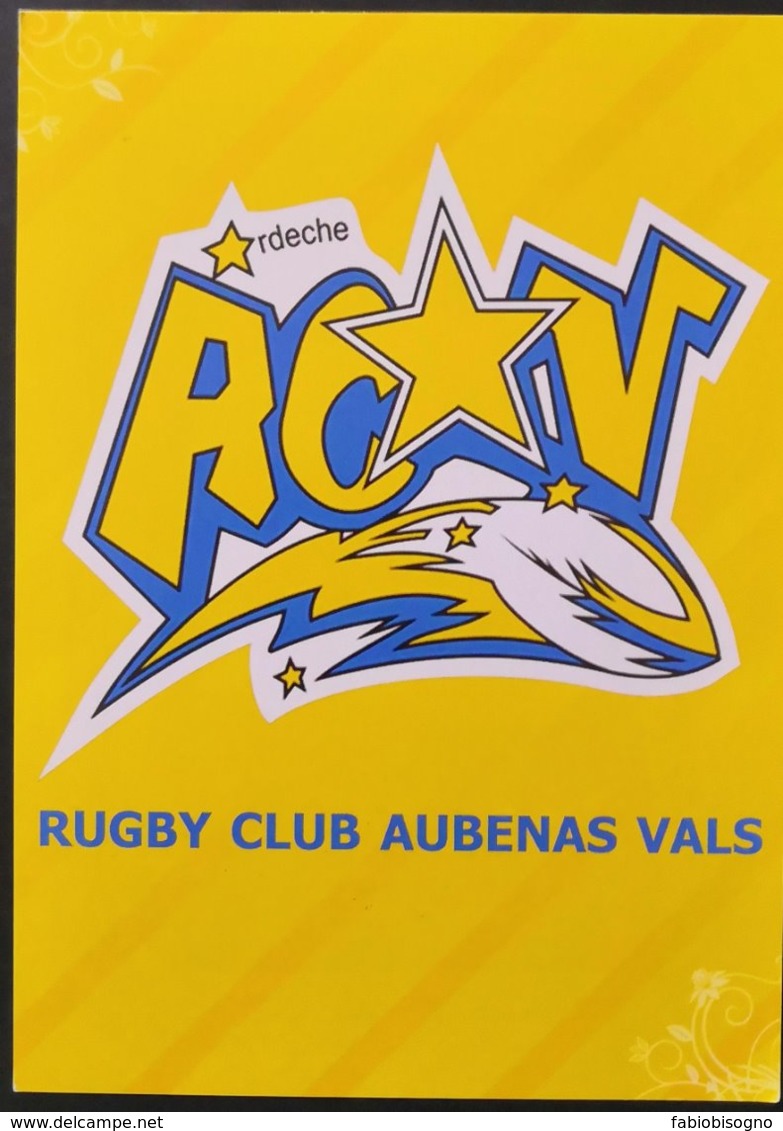 France 2012  - RUGBY Club Aubenas Vals -  ** - Rugby