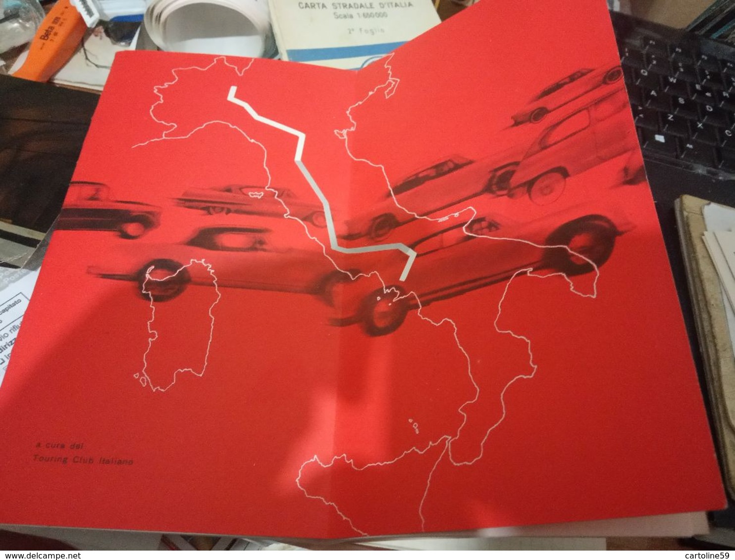 DEPILANT  BROCHURE LIBRETTO INAUGURAZIONE  AUTOSTRADA DEL SOLE N1964 HG1384 - Dépliants Turistici