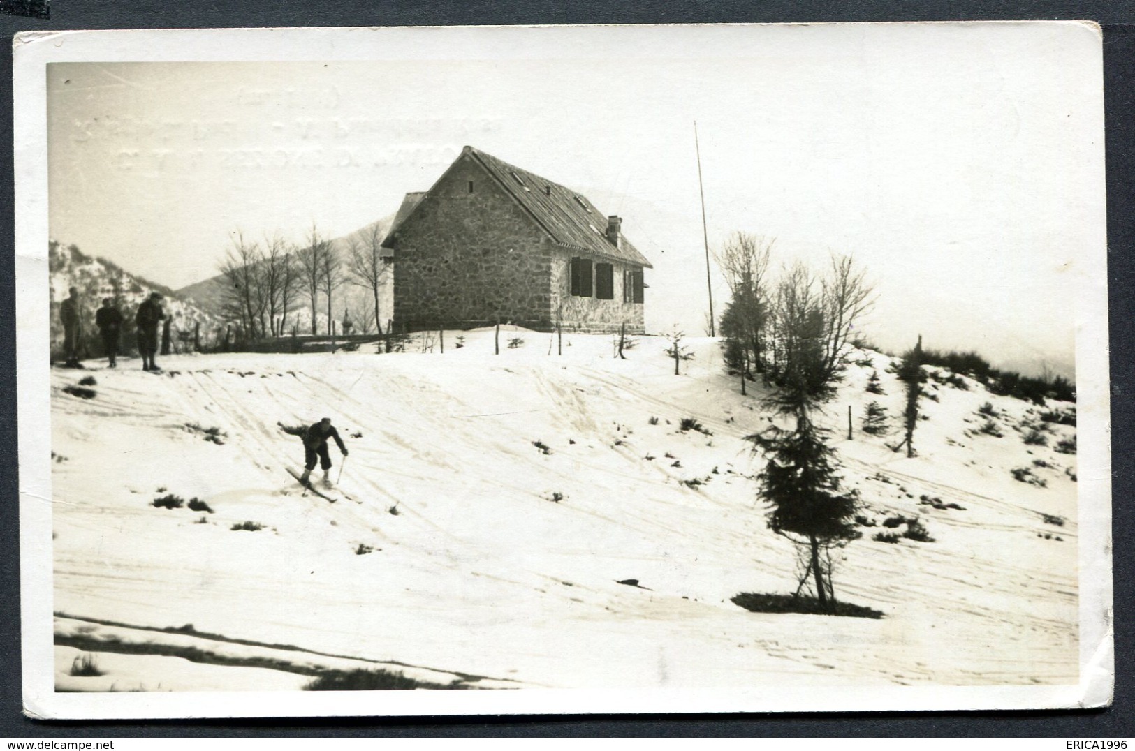 CV2954 CANTAGALLO (Prato PO) Rifugio L. Pacini, Al Pian Della Rasa, CAI Sez. Prato, FP, Viaggiata 1939 Per La Germania, - Prato