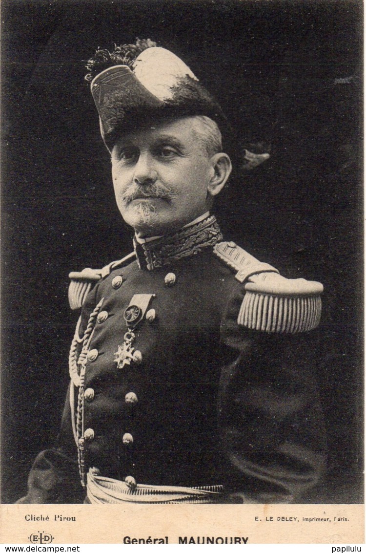 MILITARIA 429 : Général Maunoury , édit. E L D - Personaggi