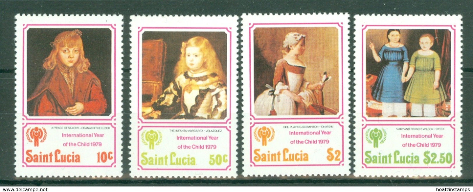 St Lucia: 1979   Christmas And International Year Of The Child    MNH - St.Lucia (1979-...)