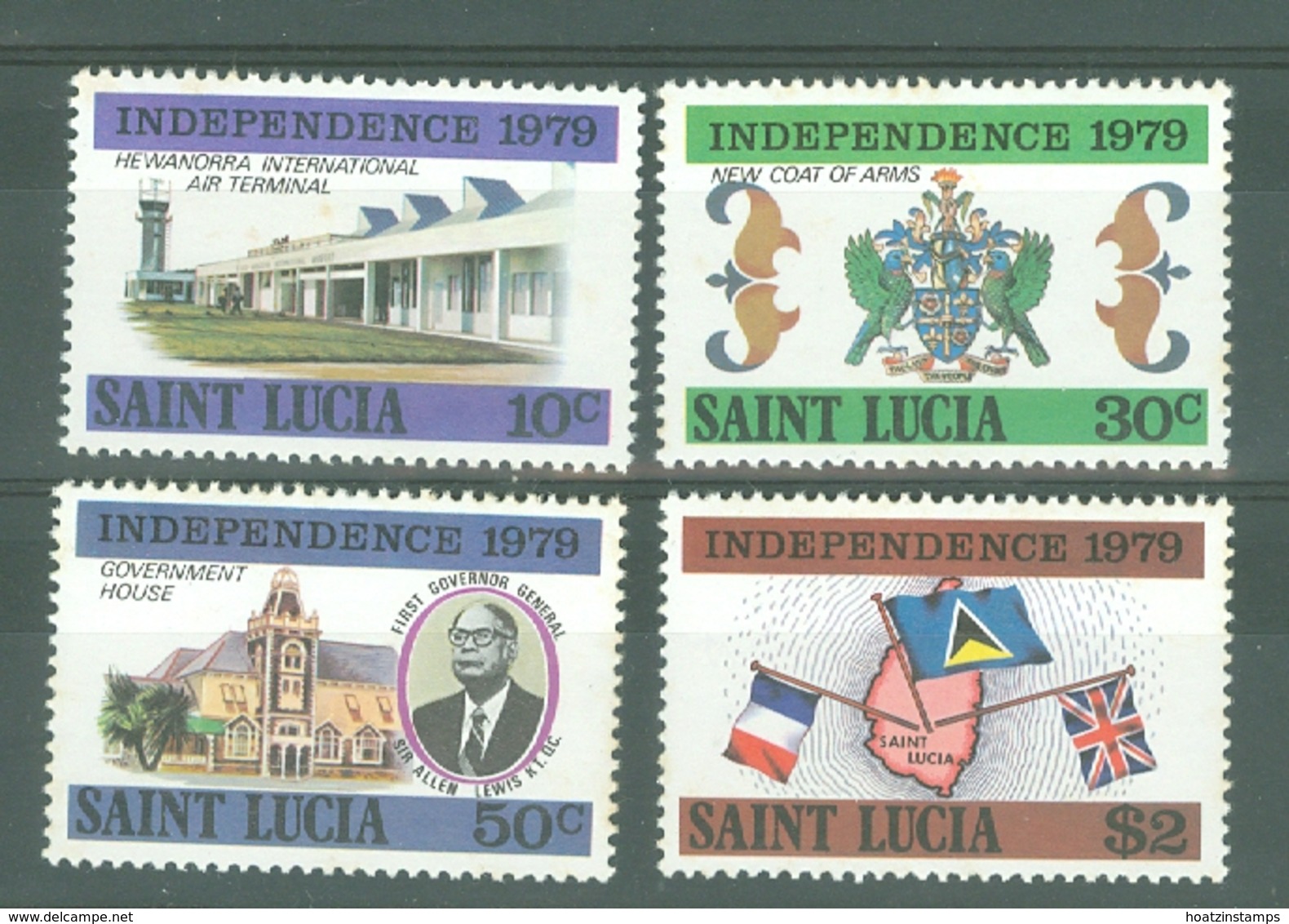 St Lucia: 1979   Independence    MH - St.Lucia (1979-...)