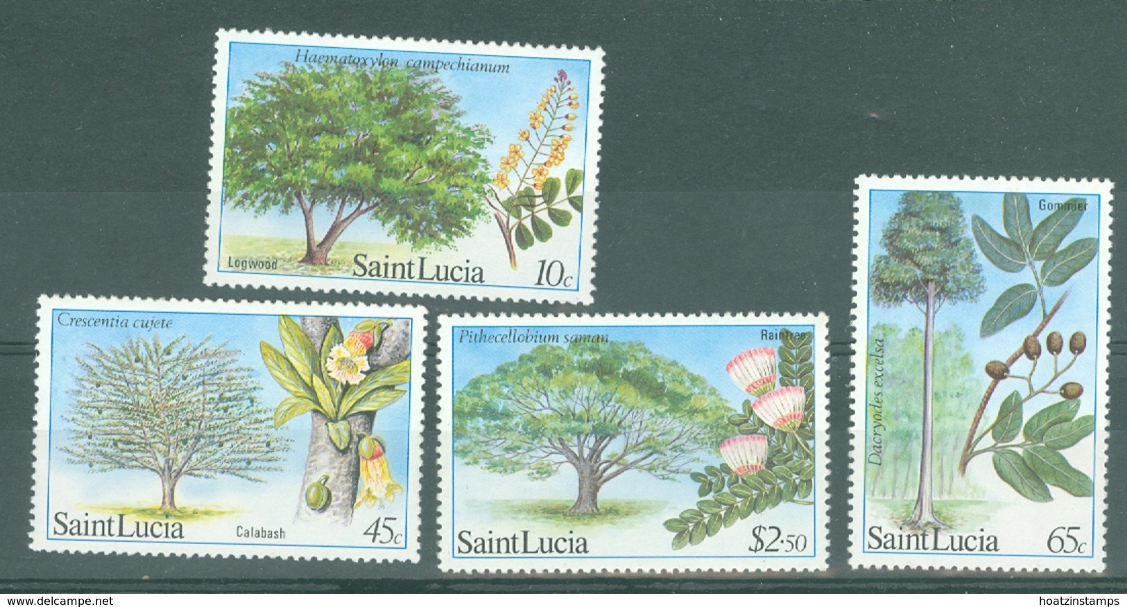 St Lucia: 1984   Forestry Resources     MH - St.Lucia (1979-...)