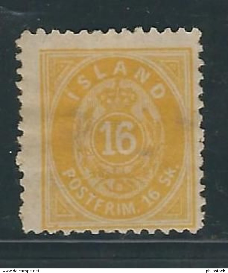 ISLANDE  N° 5 * - Unused Stamps