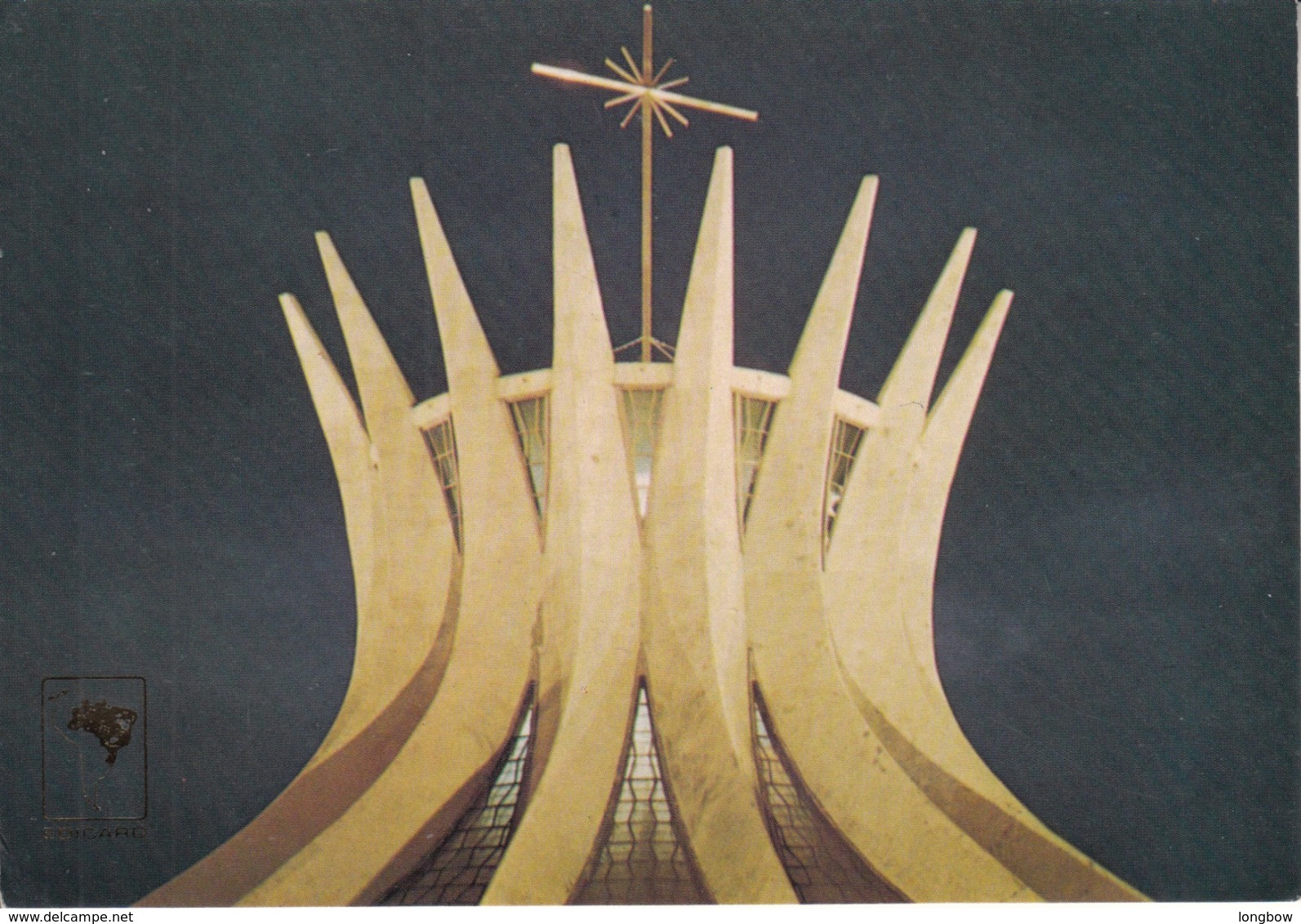 Brasilia Vista Noturna Da Catedral , Brasil - Brasilia