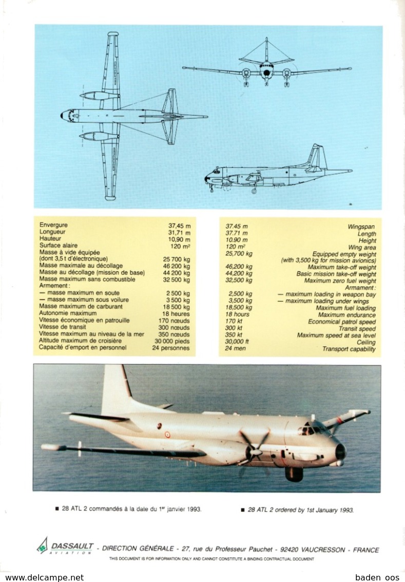 Atlantique 2 AL2 - Luchtvaart