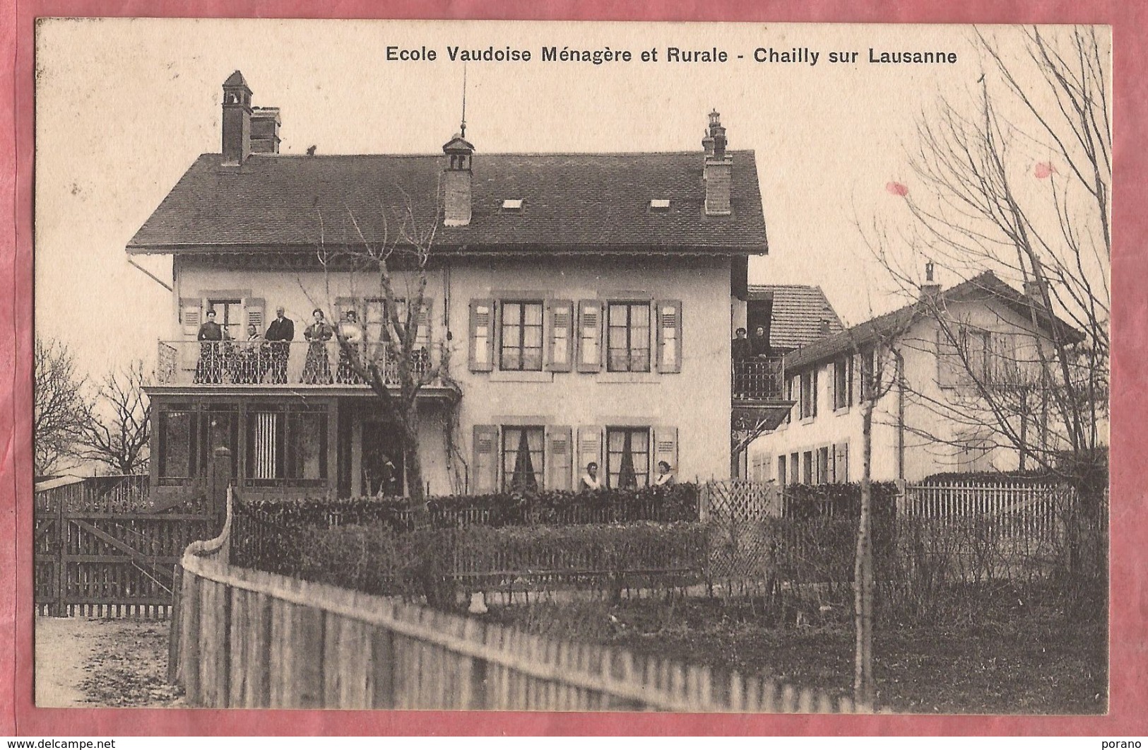 Chailly Sur Lausanne - Ecole Vaudoise Ménagère Et Rurale - 1909 - Lausanne