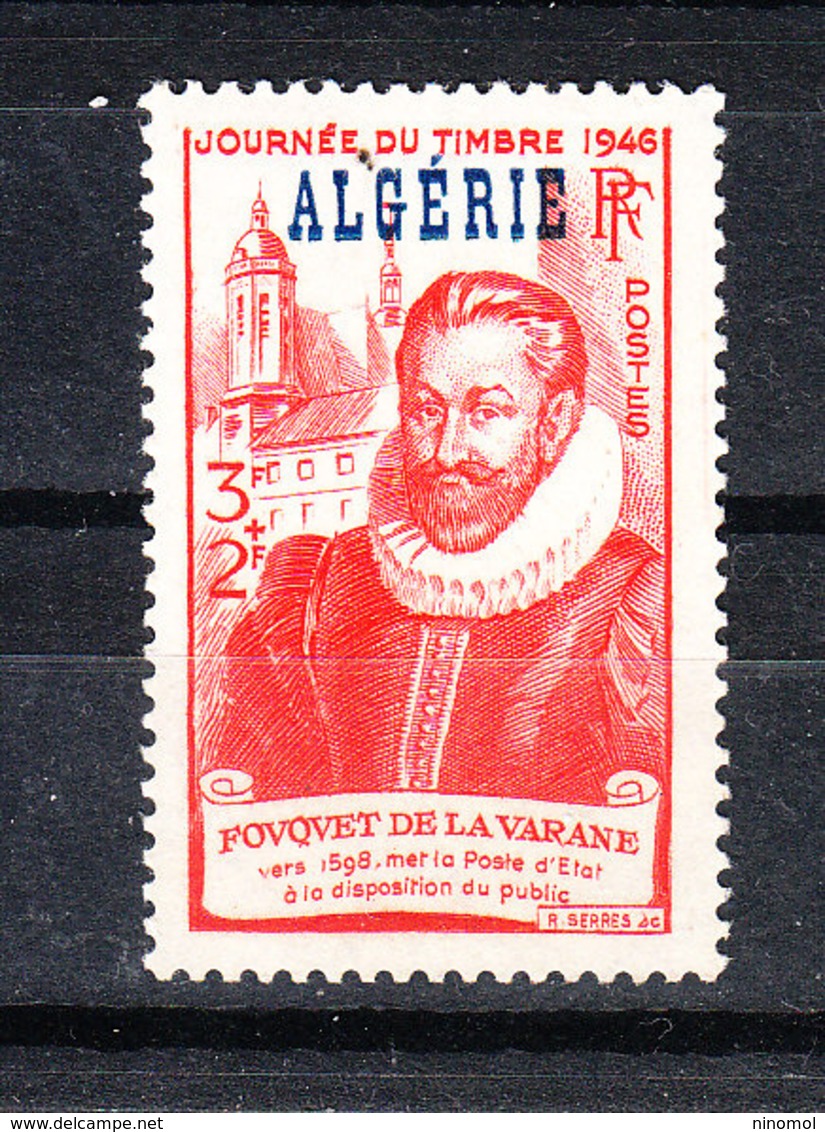 Algeria   -  1946.  G. Fouquet De La Varenne, Ministro Di Enrico IV , Sovraintendente Della Posta Francese Nel '500. MNH - Posta