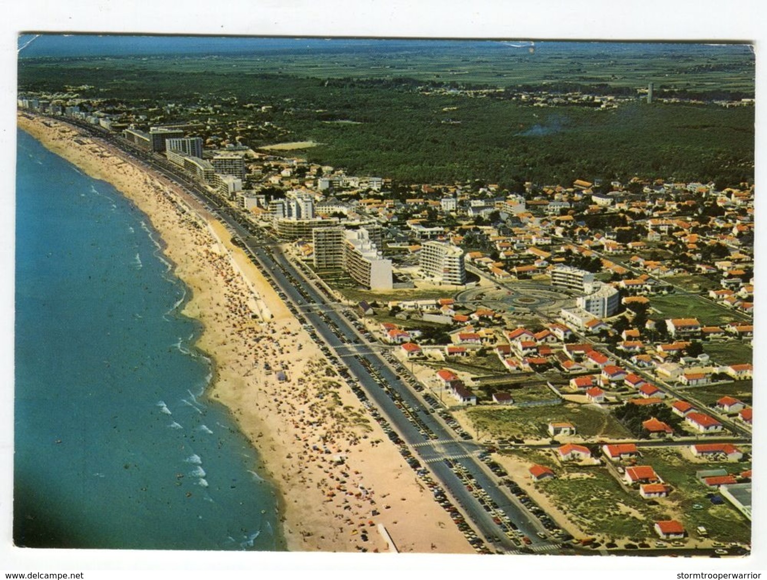 Cpm - SAINT JEAN DE MONTS - SAINT HILAIRE DE RIEZ Vue Panoramique Aérienne, La Plage Des Demoisettes - Saint Hilaire De Riez