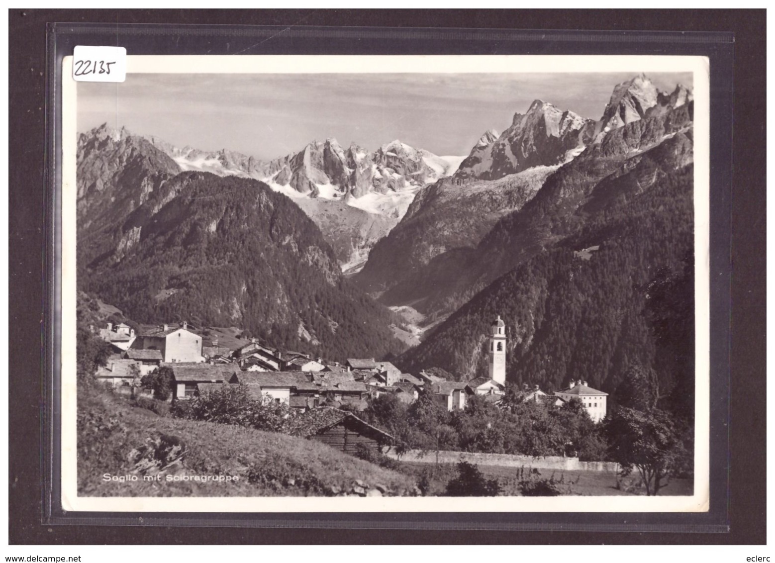 GRÖSSE 10x15cm - SOGLIO - TB - Soglio