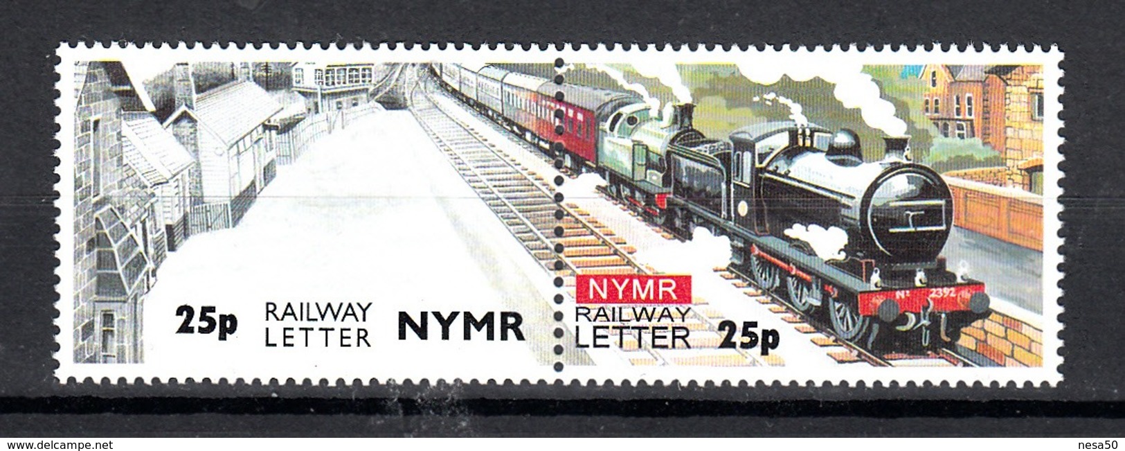 Trein, Train, Locomotive, Eisenbahn  Railway Letter North York Moors Historical Railway - Trains