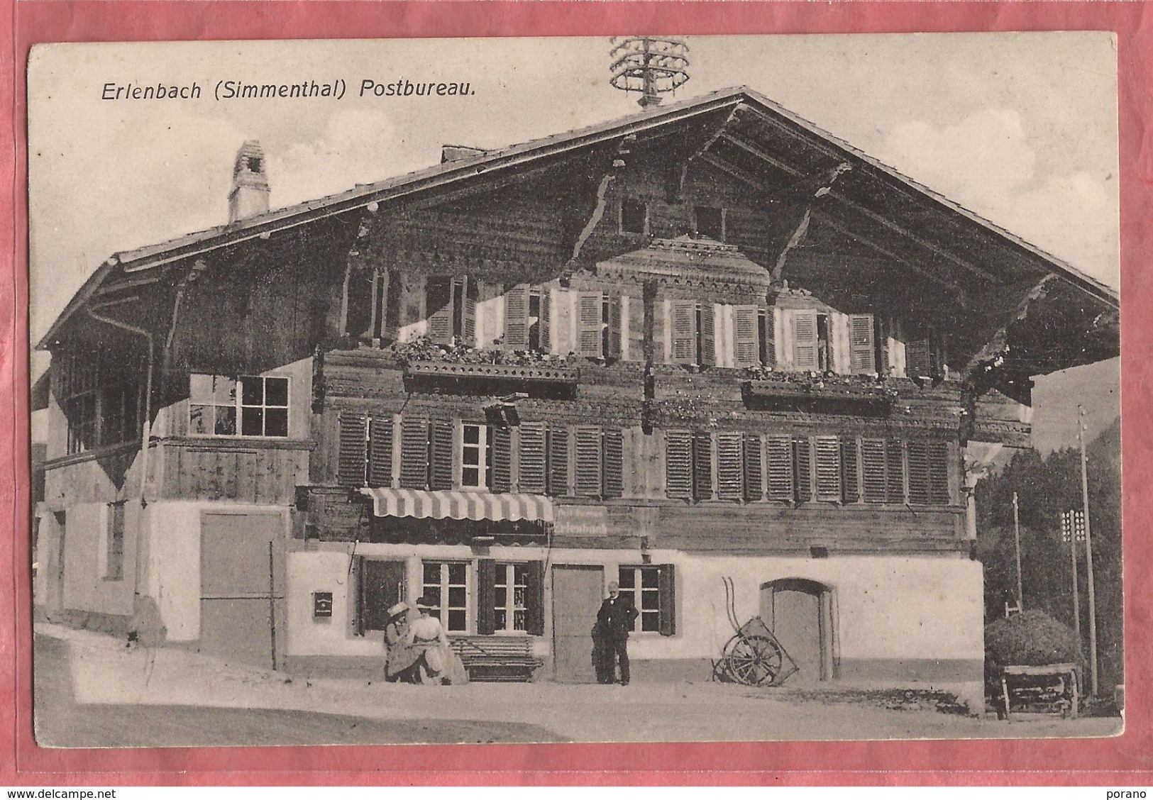 Erlenbach Im Simmental - Postbureau - Ca. 1915 - Erlenbach Im Simmental