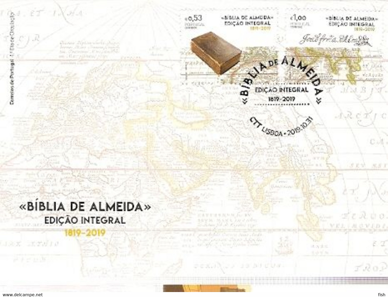 Portugal & FDC 200 Years Of The Almeida Protestant Bible Full Edition 1819-2019 (8420) - Altri & Non Classificati