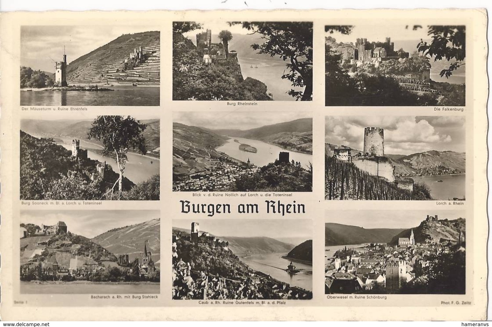 Burgen Am Rhein - HP1746 - Altri & Non Classificati