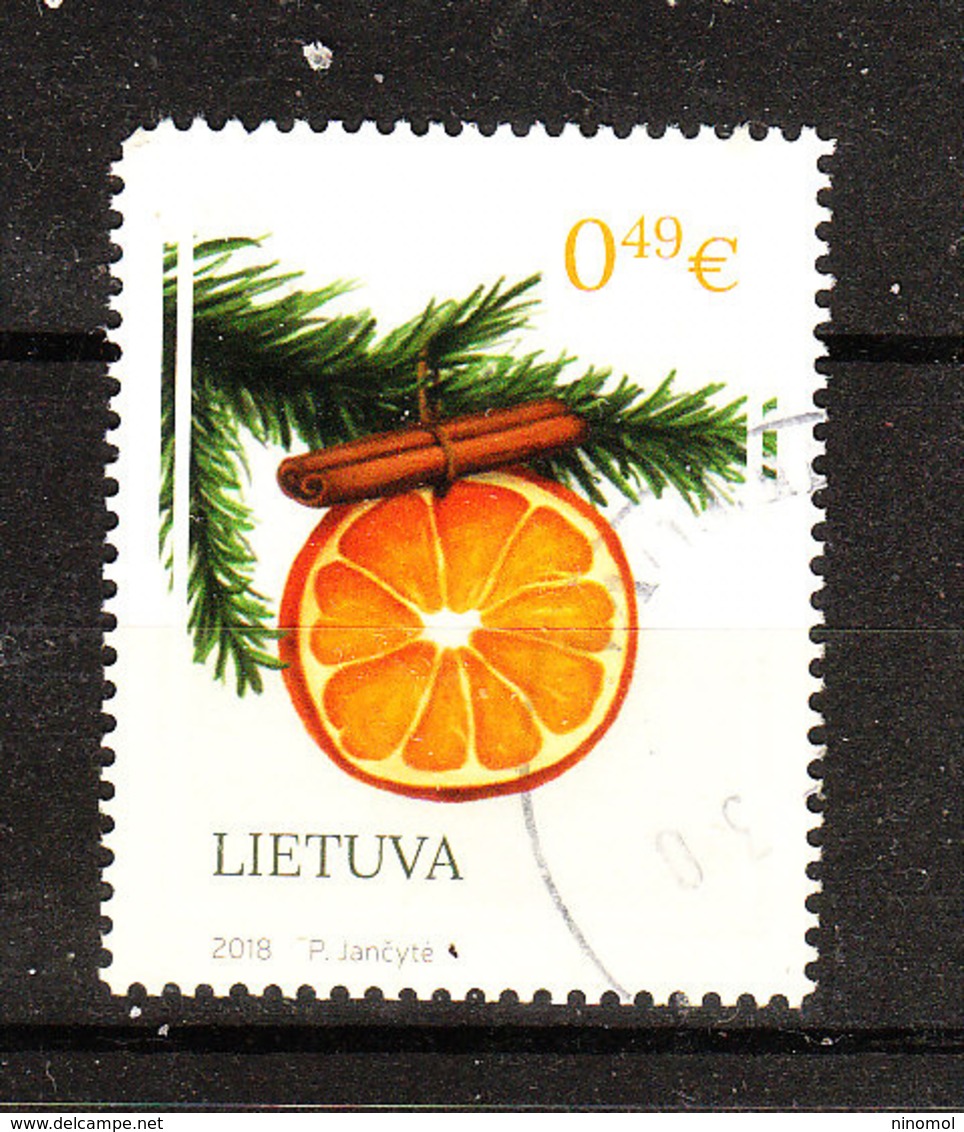 Lituania   -   2018.  Arancia. Orange - Frutta