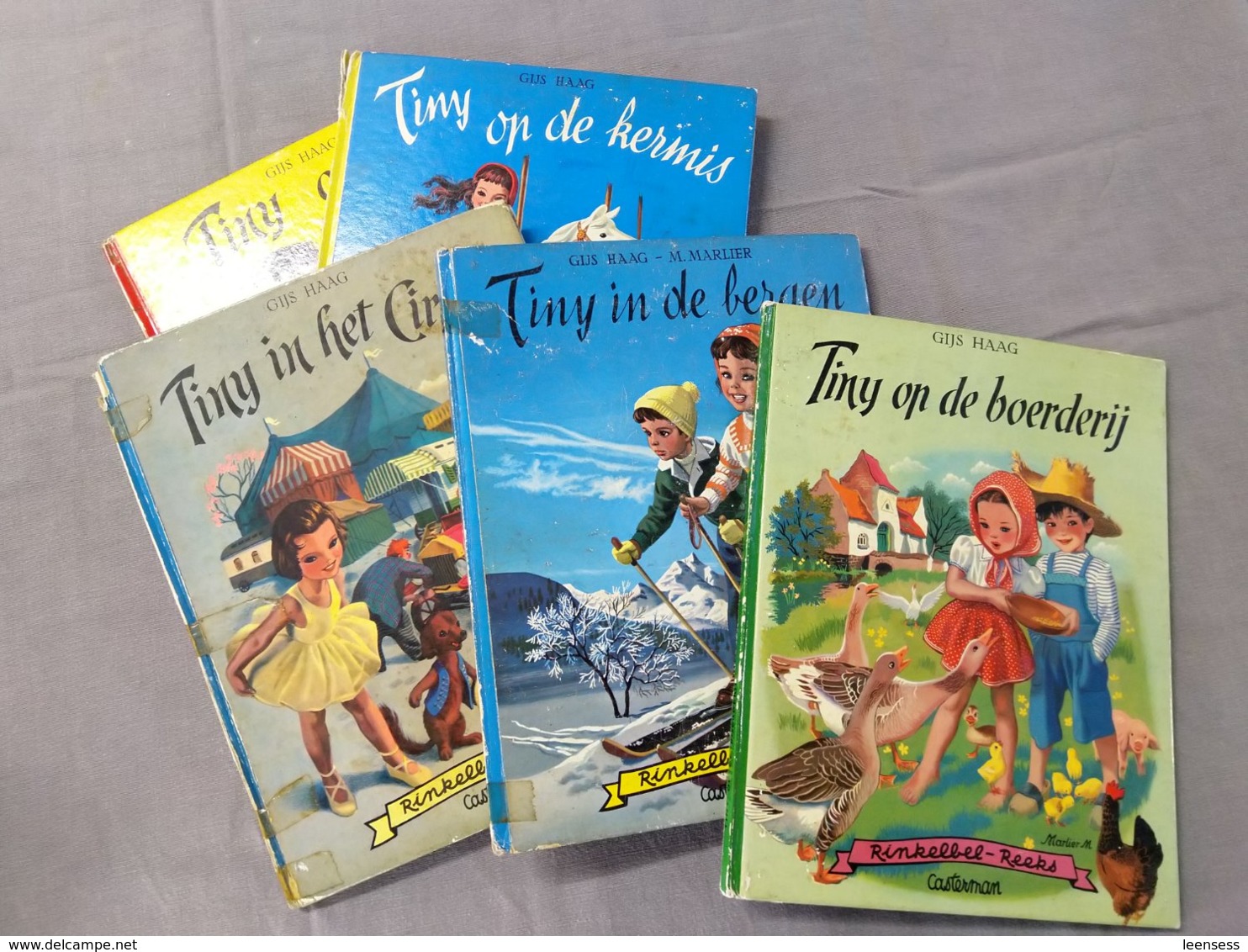 Tiny, 5 Boekjes Uit De Jaren 50' - Kids
