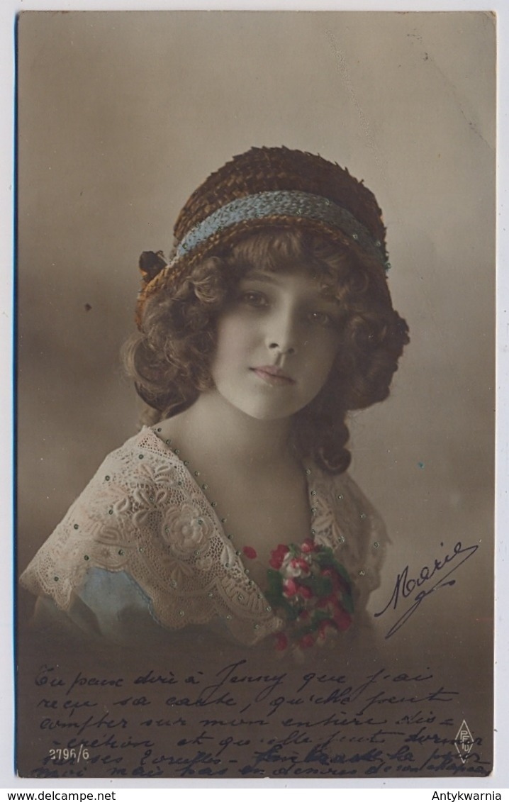 Grete Reinwald 1912y. Belle Fille Fillette LITTLE GIRL D006 - Ritratti