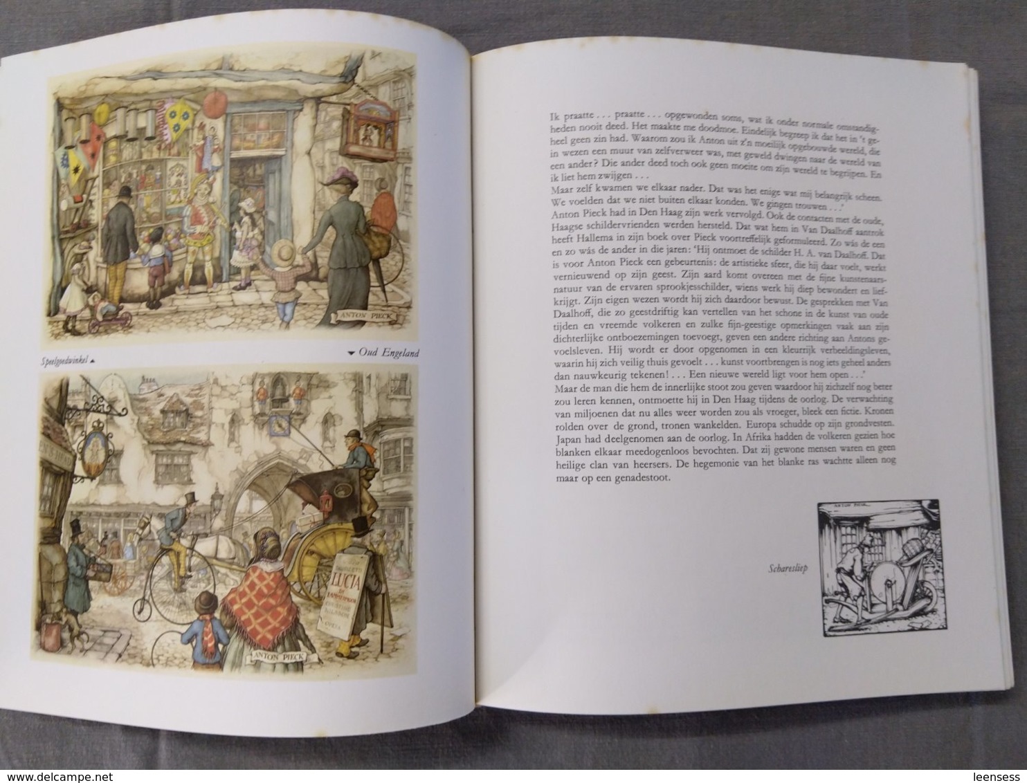 Anton Pieck, 2 Boeken, "zijn Leven, Zijn Werk" En "sprookjesboek" - Jugend