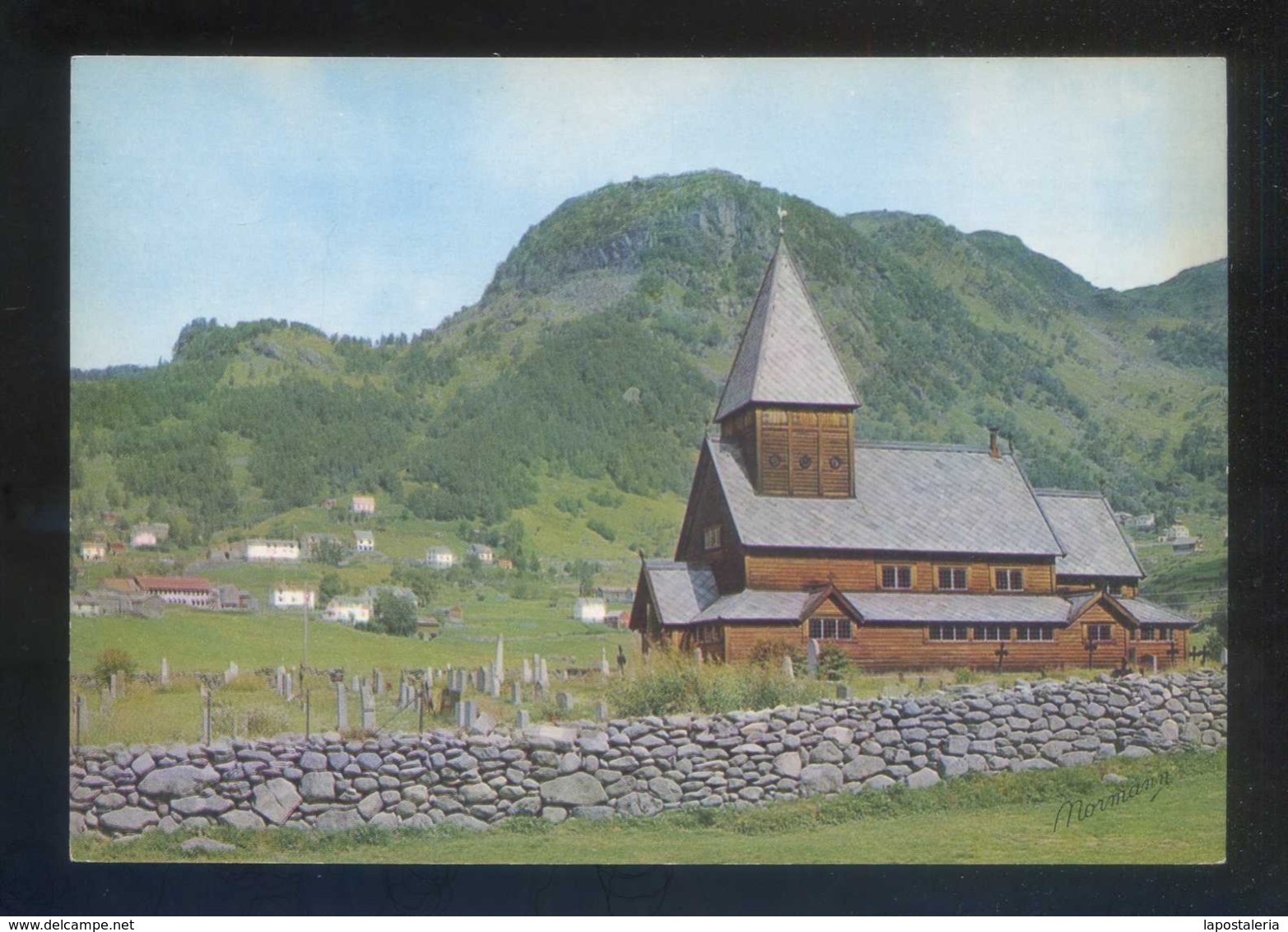 Noruega. *Roldal Stave Church...* Nueva. - Norwegen
