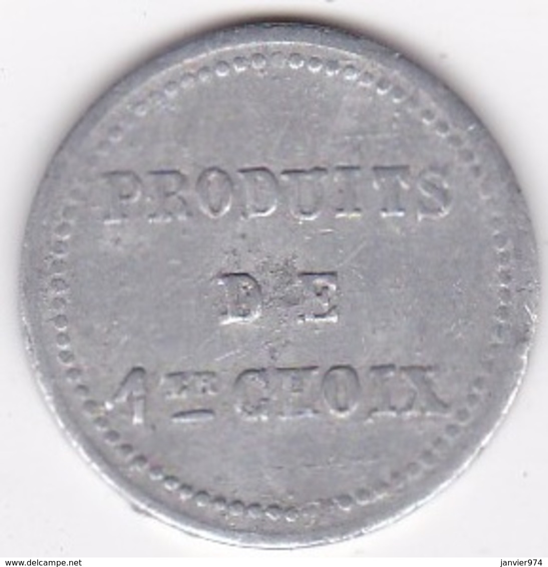 80. Somme. Albert. Comptoirs Albertins. Produits De 1er Choix. 10 Centimes , En Aluminium - Monetari / Di Necessità