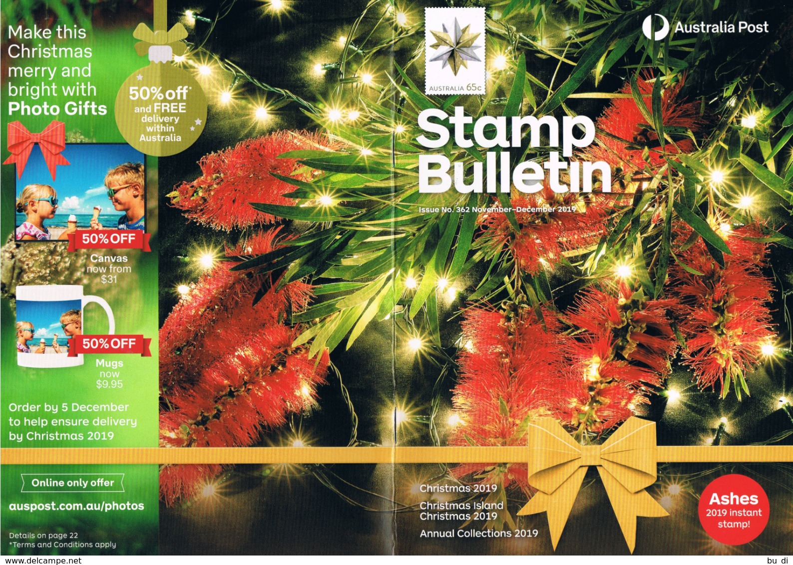 Australien - Australia - Stamps Bulletin - November / December 2019 - Englisch, Christmas Issues - Anglais (àpd. 1941)