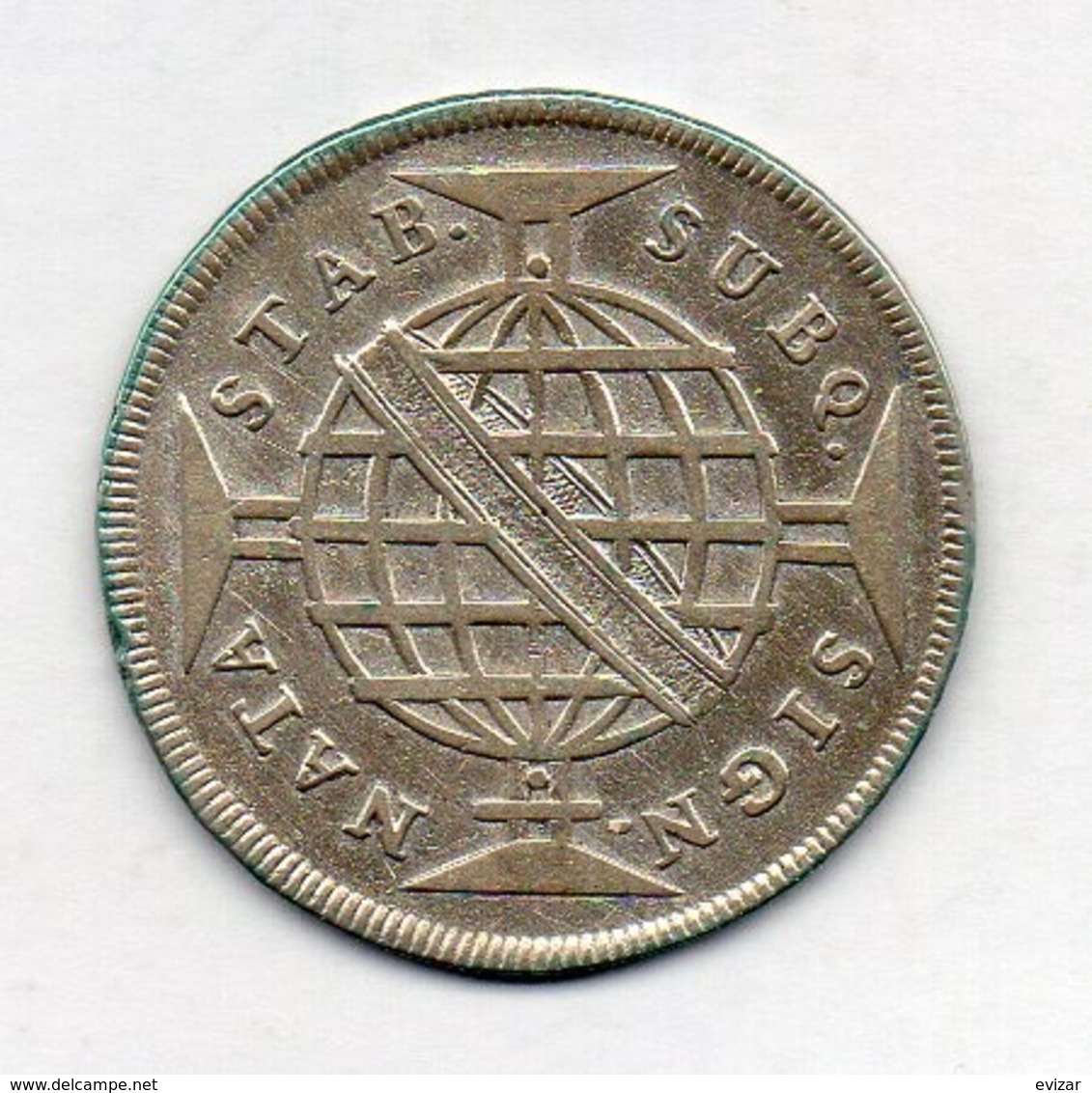 BRAZIL, 320 Reis, 1780, Silver, KM #206 - Brasil