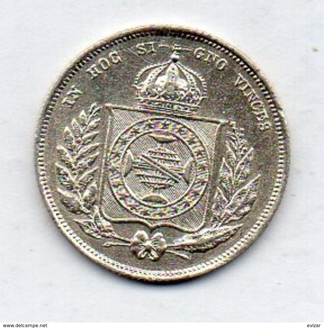 BRAZIL, 200 Reis, 1862, Silver, KM #469 - Brasil