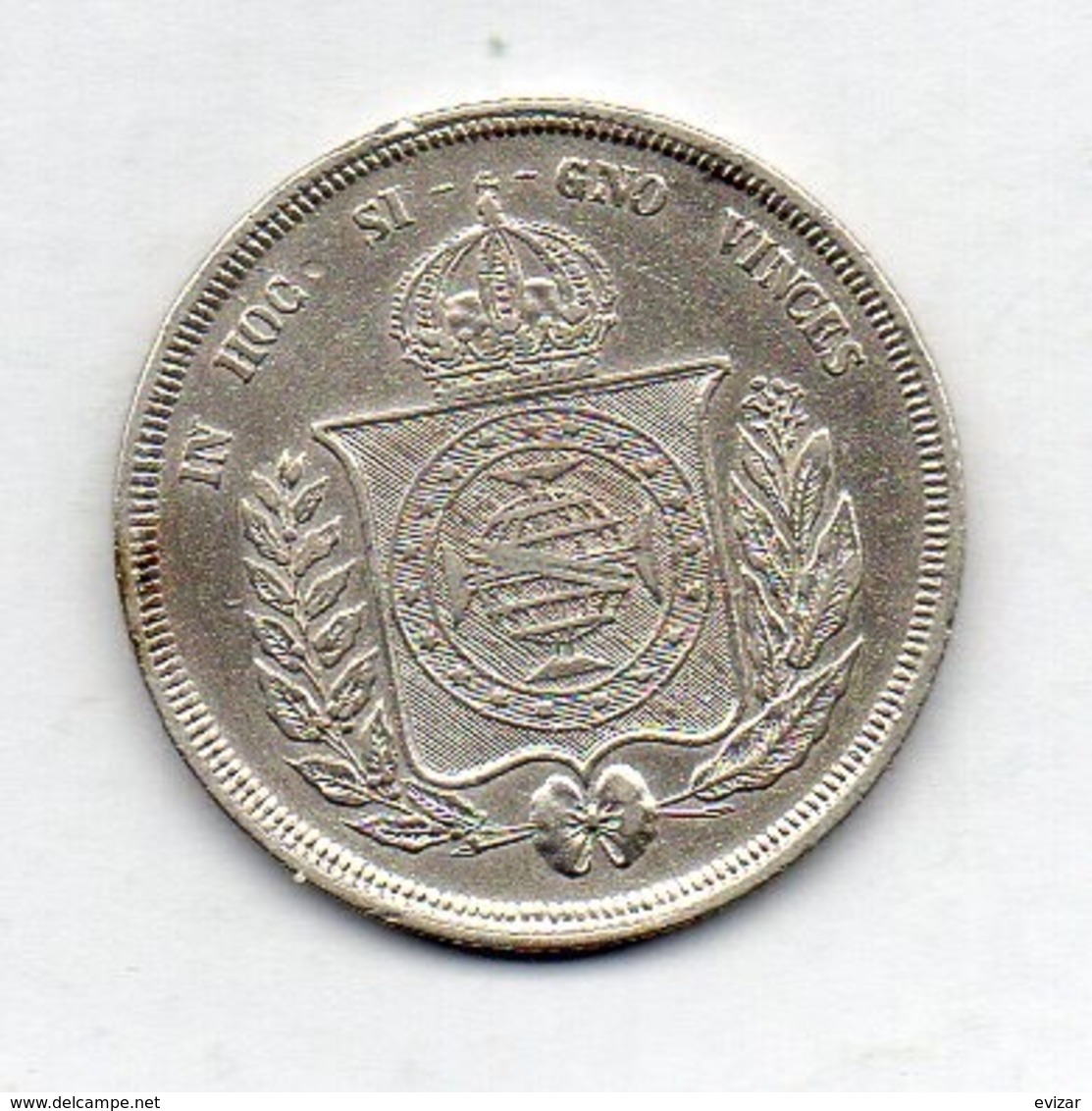 BRAZIL, 500 Reis, 1858, Silver, KM #464 - Brasil