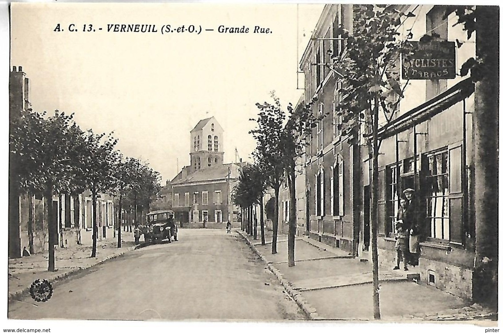 VERNEUIL - Grande Rue - Verneuil Sur Seine