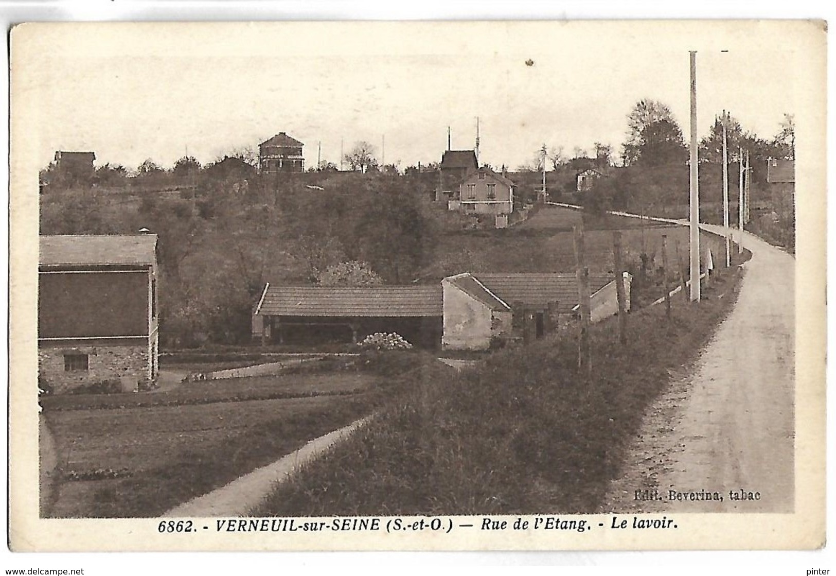 VERNEUIL SUR SEINE - Rue De L'Etang, Le Lavoir - Verneuil Sur Seine