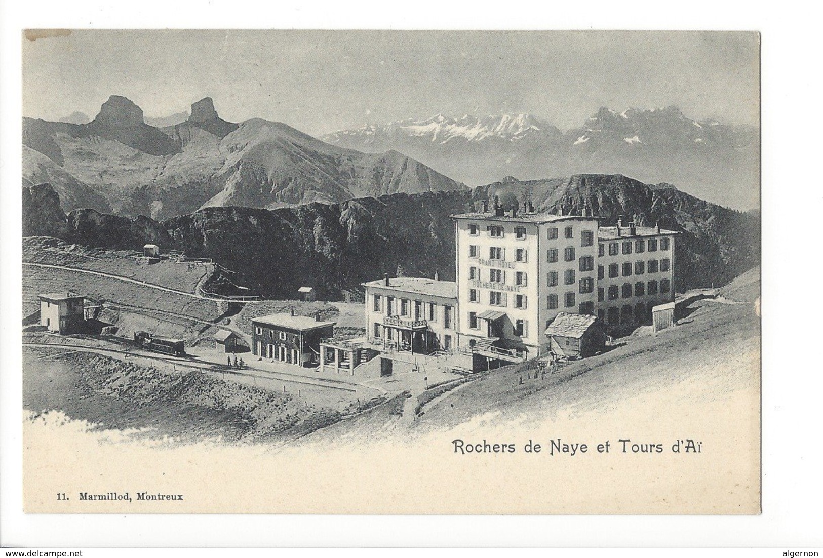 22631 -  Rochers De Naye Et Tour D'Äi Grand Hôtel - Roche