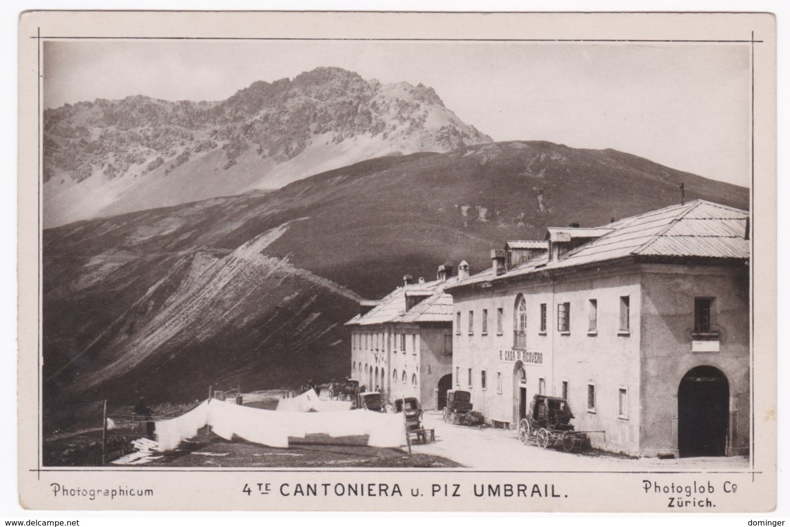Österreich Südtirol Original Foto !!!  Ca.1910   15X10 Cm   - Cantoniera U. Piz Umbrail - Other & Unclassified
