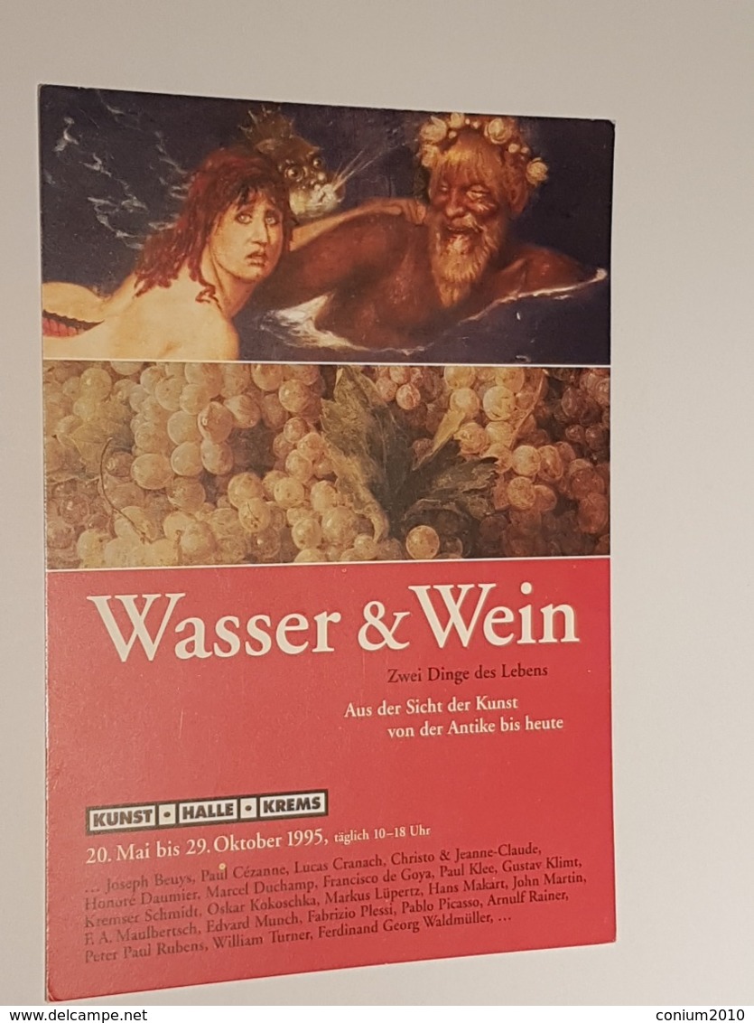 Krems, Kunsthalle, "Wasser&Wein" 1995 (gelaufen Dtl.,  1997); H39 - Museen