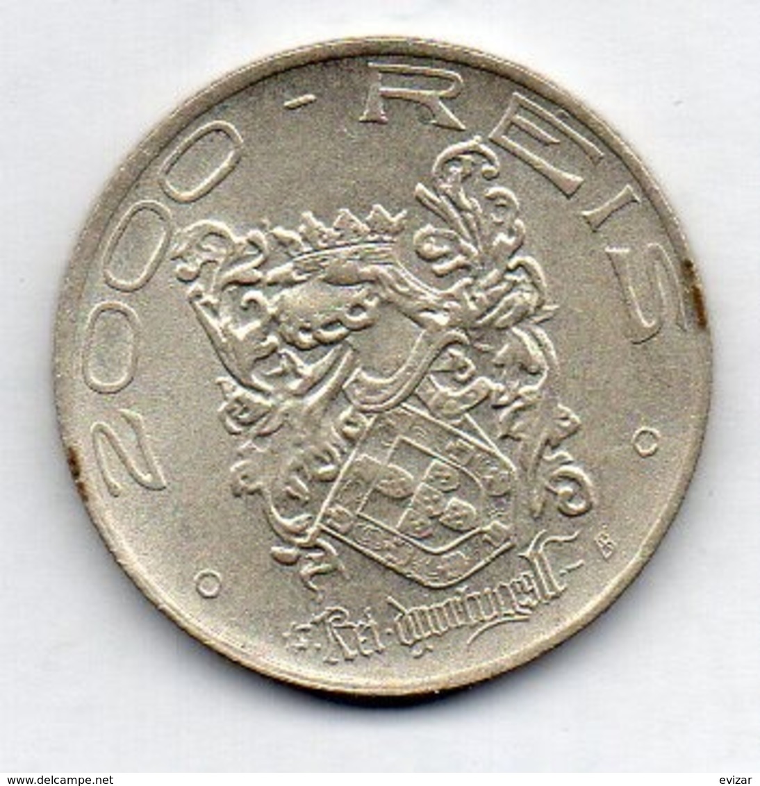 BRAZIL, 2000 Reis, 1932, Silver, KM #532 - Brasil