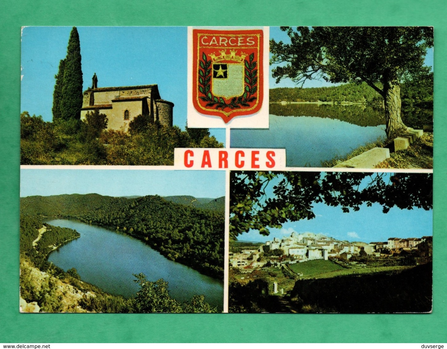 83 Var Carces Carte Multivues - Carces