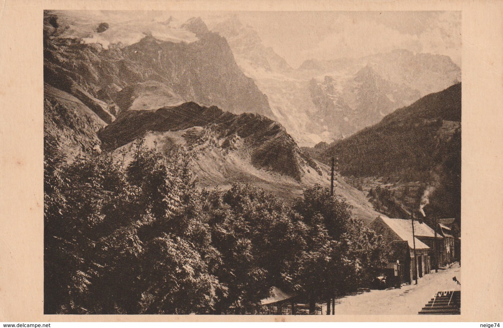 Carte Postale Ancienne Des Hautes-Alpes - Col Du Lautaret - Le Massif De La Meije - La Brèche - Sonstige & Ohne Zuordnung