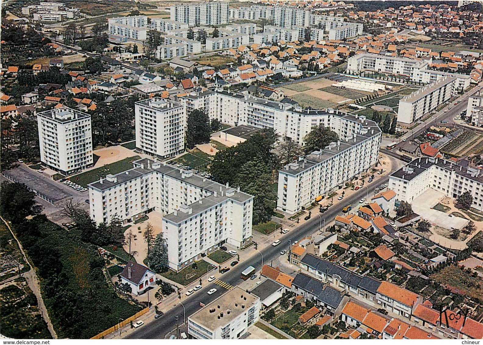 NANTES CITE BEAUSEJOUR  VUE GENERALE AERIENNE - Nantes