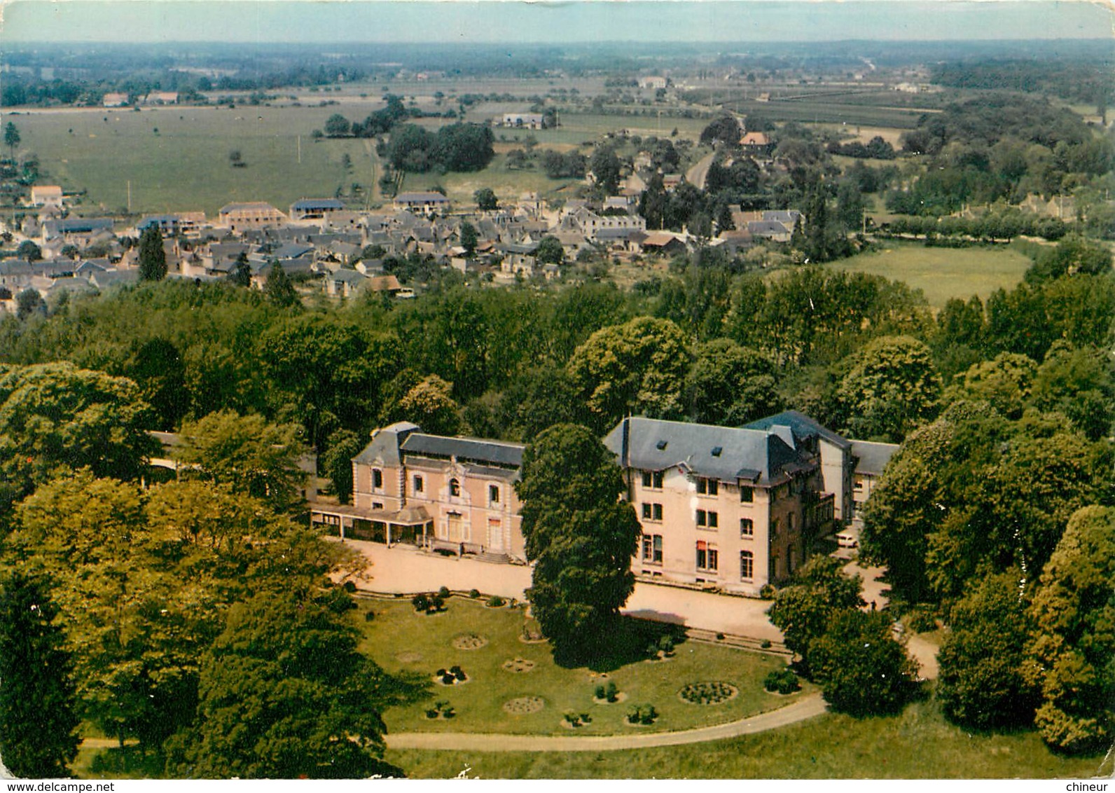 LA MEMBROLLE SUR CHOISILLE BEL AIR VUE GENERALE AERIENNE - Andere & Zonder Classificatie