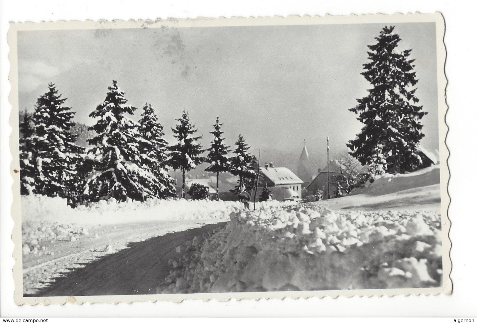 22652 - La Brévine Hôtel De Ville En Hiver - La Brévine