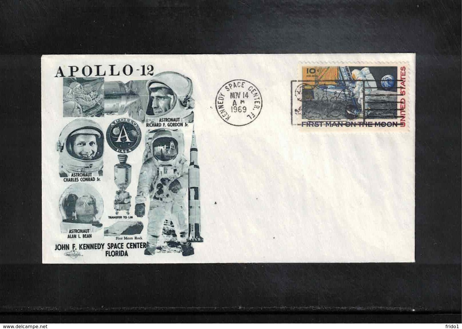 USA 1969 Space / Raumfahrt Apollo 12 Interesting Cover - Etats-Unis