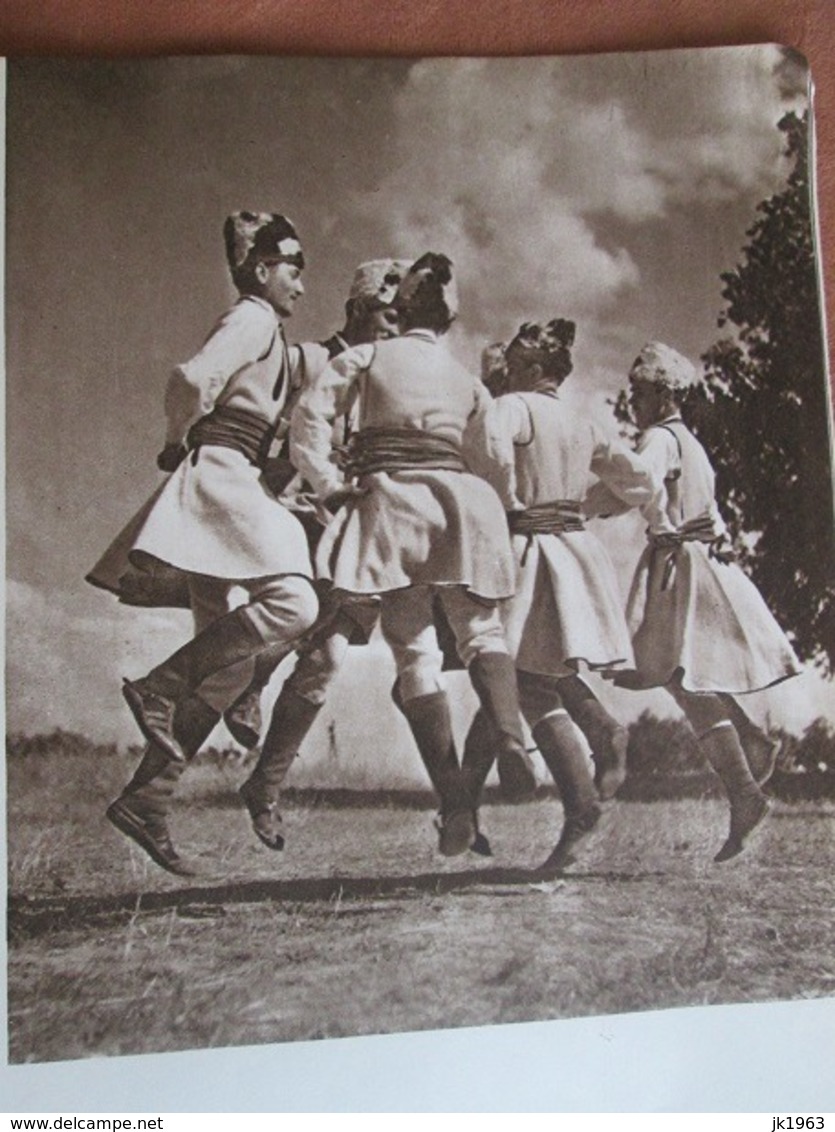 YUGOSLAV FOLK DANCES, BELGRADE 1950, IN ENGLISH LANGUAGE - Culture