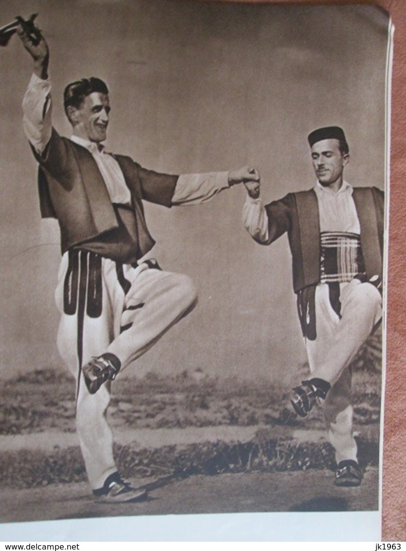 YUGOSLAV FOLK DANCES, BELGRADE 1950, IN ENGLISH LANGUAGE - Culture