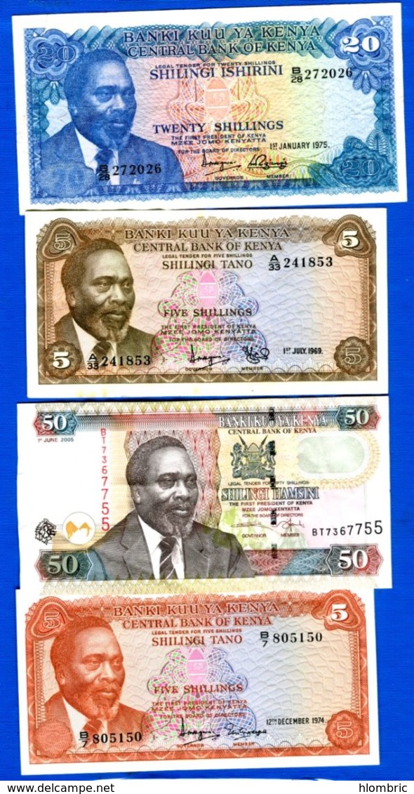 Kenya  9  Billets - Kenia