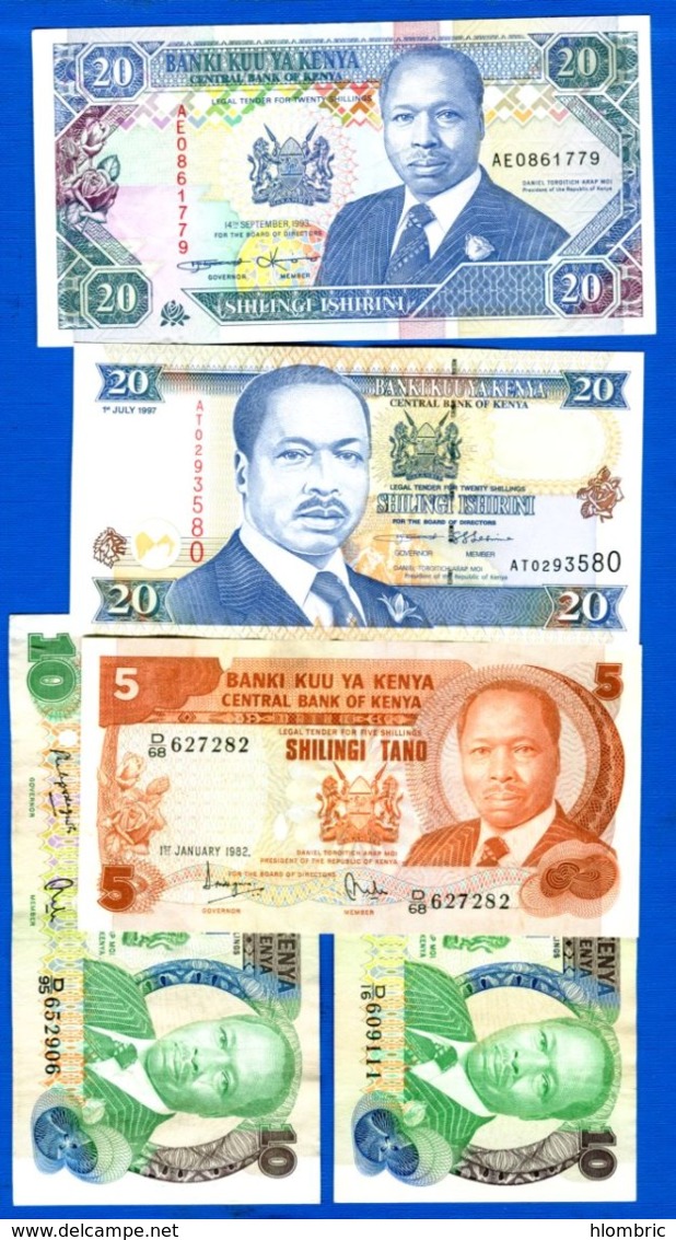 Kenya  9  Billets - Kenia