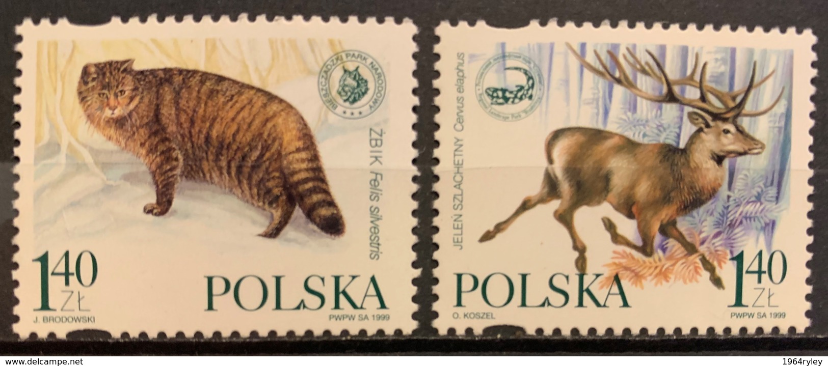 POLAND - MNH** - 1999 - # 3477/3478 - Unused Stamps