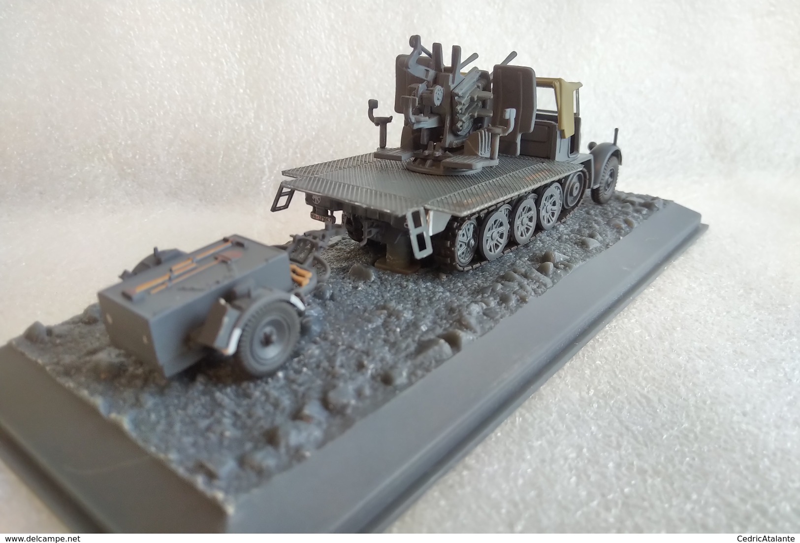 Miniature Militaire 1/72 - Autochenille SdKfz 7/1 Flakvierling + Remorque Sd.Ah.51 - 24e Panzerdivision/URSS 1942 - Carri Armati