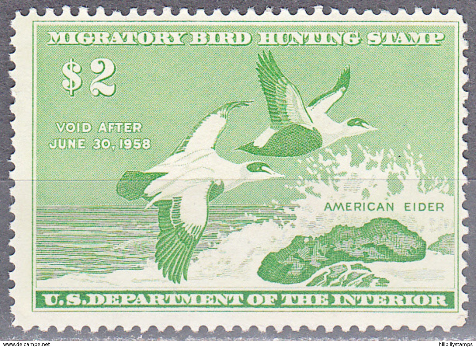 UNITED STATES     SCOTT NO RW24    MNH     YEAR  1957 - Duck Stamps