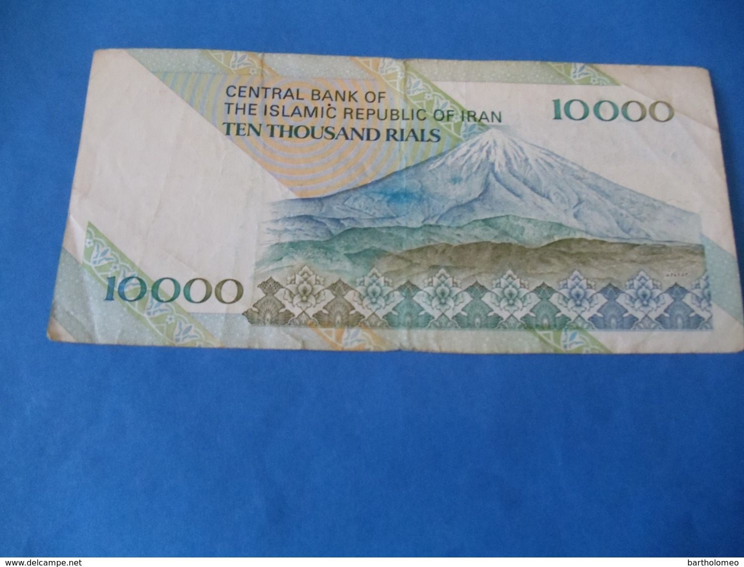 Billet 1000 Rials 1980 , Iran - Irán