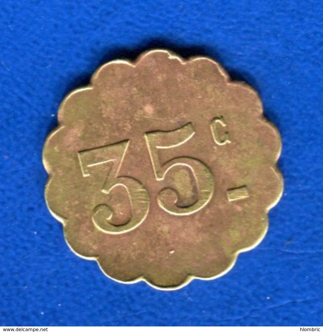 Gouraicourt  35 Cents  Bailly - Monétaires / De Nécessité